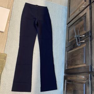 Long Tall Sally | Navy Flare Stretch Work Pants